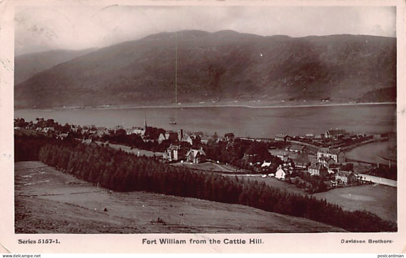 Scotland - Inverness-shire - FORT WILLIAM From The Cattle Hill - Inverness-shire