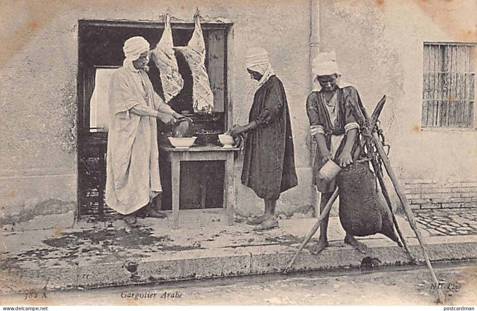 Algérie - Gargotier Arabe - Ed. ND Phot. Neurdein 382A - Professioni