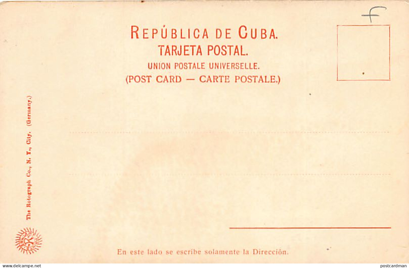 Cuba - LA HABANA - Une Carreta Ed. The Rotograph Co. 12042 - Kuba