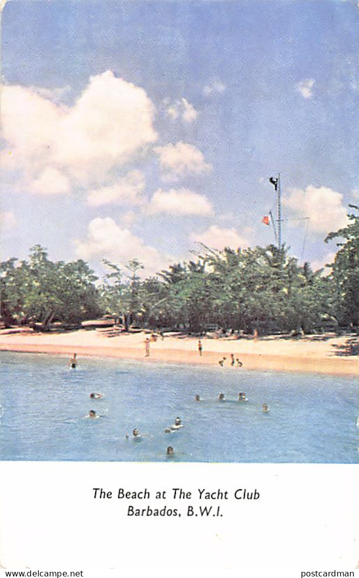 Barbados - The Beach At The Yacht Club - Publ. Barbados Publicity Committee  - Barbados (Barbuda)