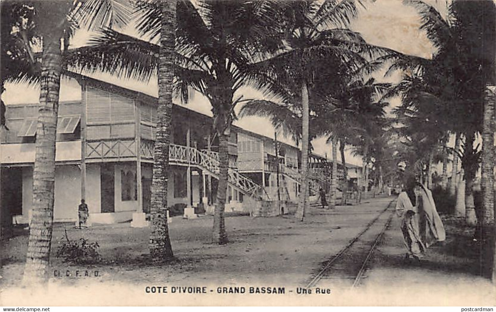 Côte D'Ivoire - GRAND BASSAM - Une Rue - Ed. C.F.A.O.  - Ivory Coast