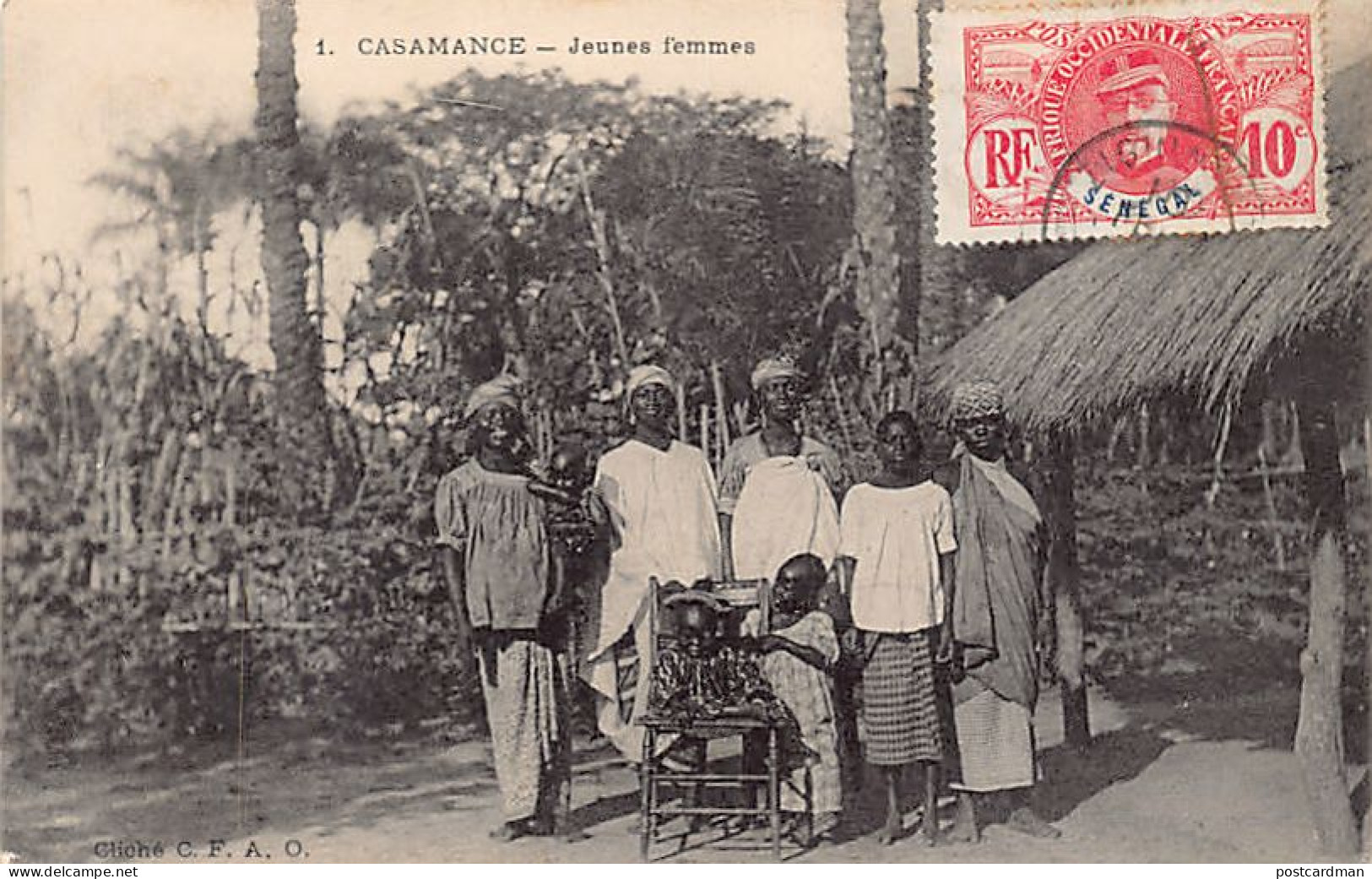 Sénégal - CASAMANCE - Jeunes Femmes - Ed. C.F.A.O. 1 - Senegal