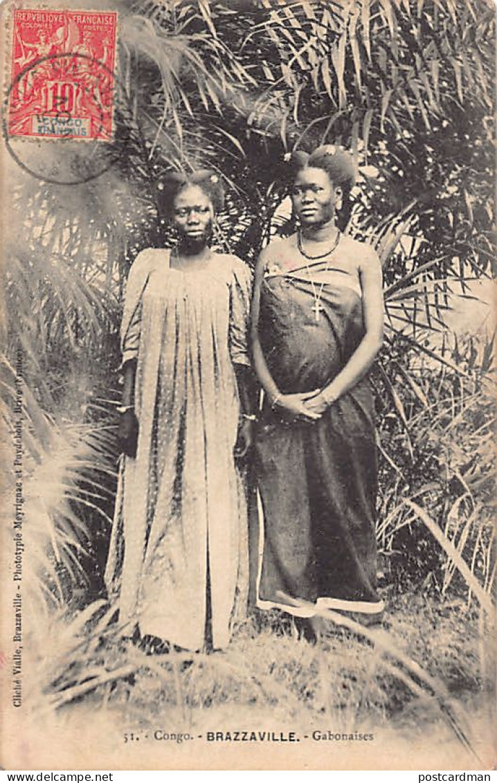 Congo - BRAZZAVILLE - Femmes Gabonaises - Ed. Vialle 51 - Brazzaville