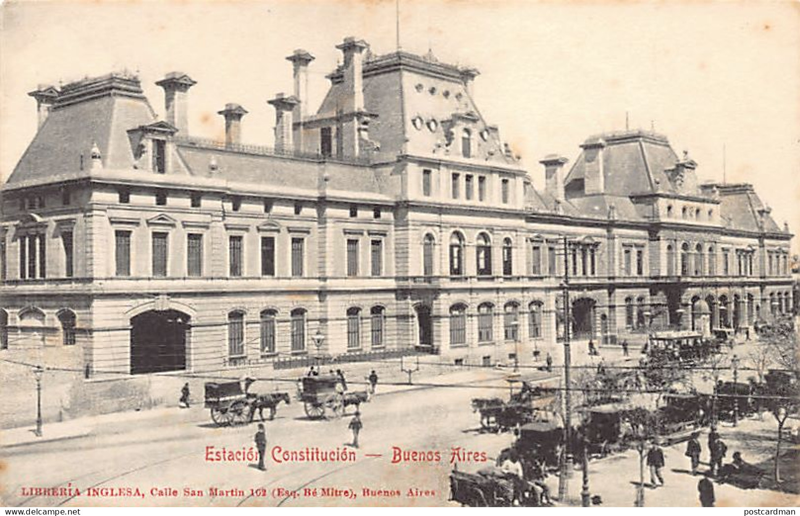 Argentina - BUENOS AIRES - Estacion Constitucion - Ed. Libreria Inglesa - Argentinië