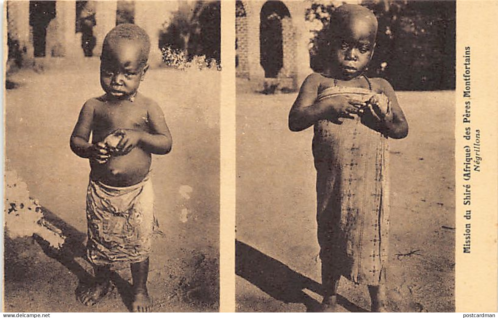 Malawi - Indigenous Children - Publ. Company Of Mary - Mission Du Shiré Des Pères Montfortains - Malawi
