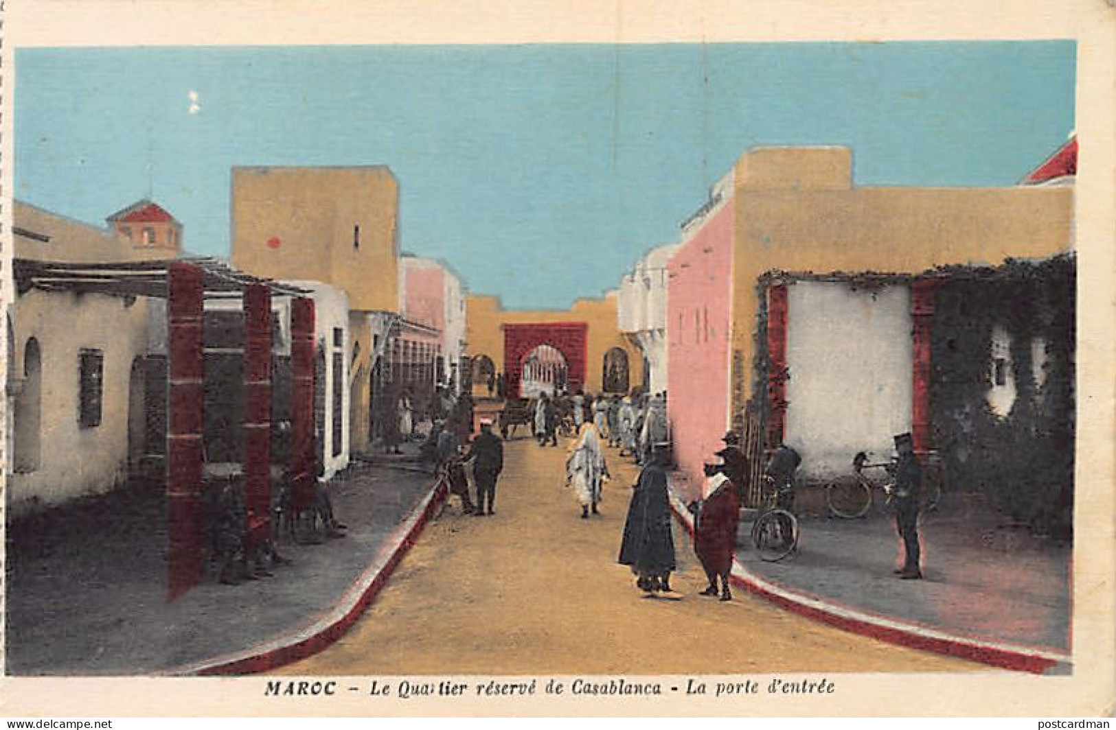 Maroc - Le Quartier Réservé De Casablanca - La Porte D'entrée - Ed. Photo Flandrin - Casablanca
