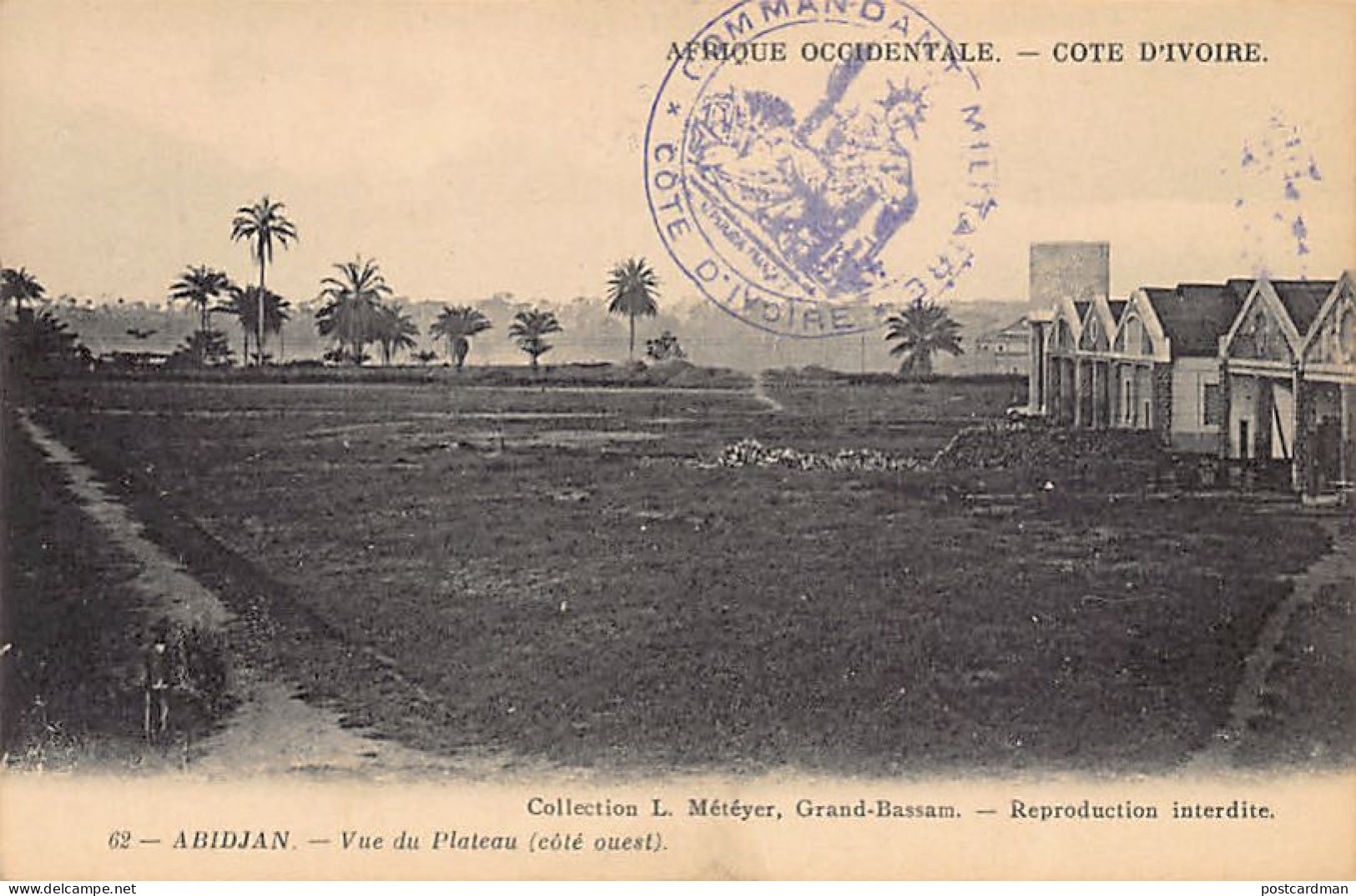 Côte D'Ivoire - ABIDJAN - Vue Du Plateau (côté Ouest) - Ed. L. Métayer 62 - Côte-d'Ivoire