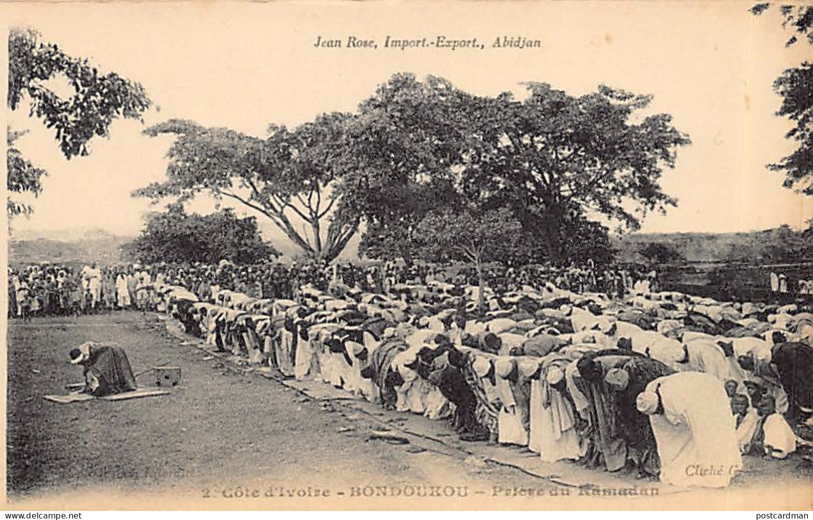 Côte D'Ivoire - BONDOUKOU - Prière Du Ramadan - Cliché G. Kanté - Ed. Jean Rose 2 - Ivory Coast