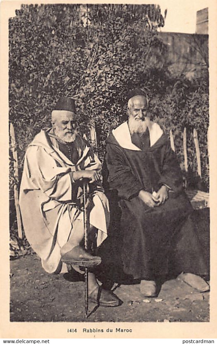 JUDAICA - Maroc - Rabbins Du Maroc - Ed. L.M. 1414 - Jewish