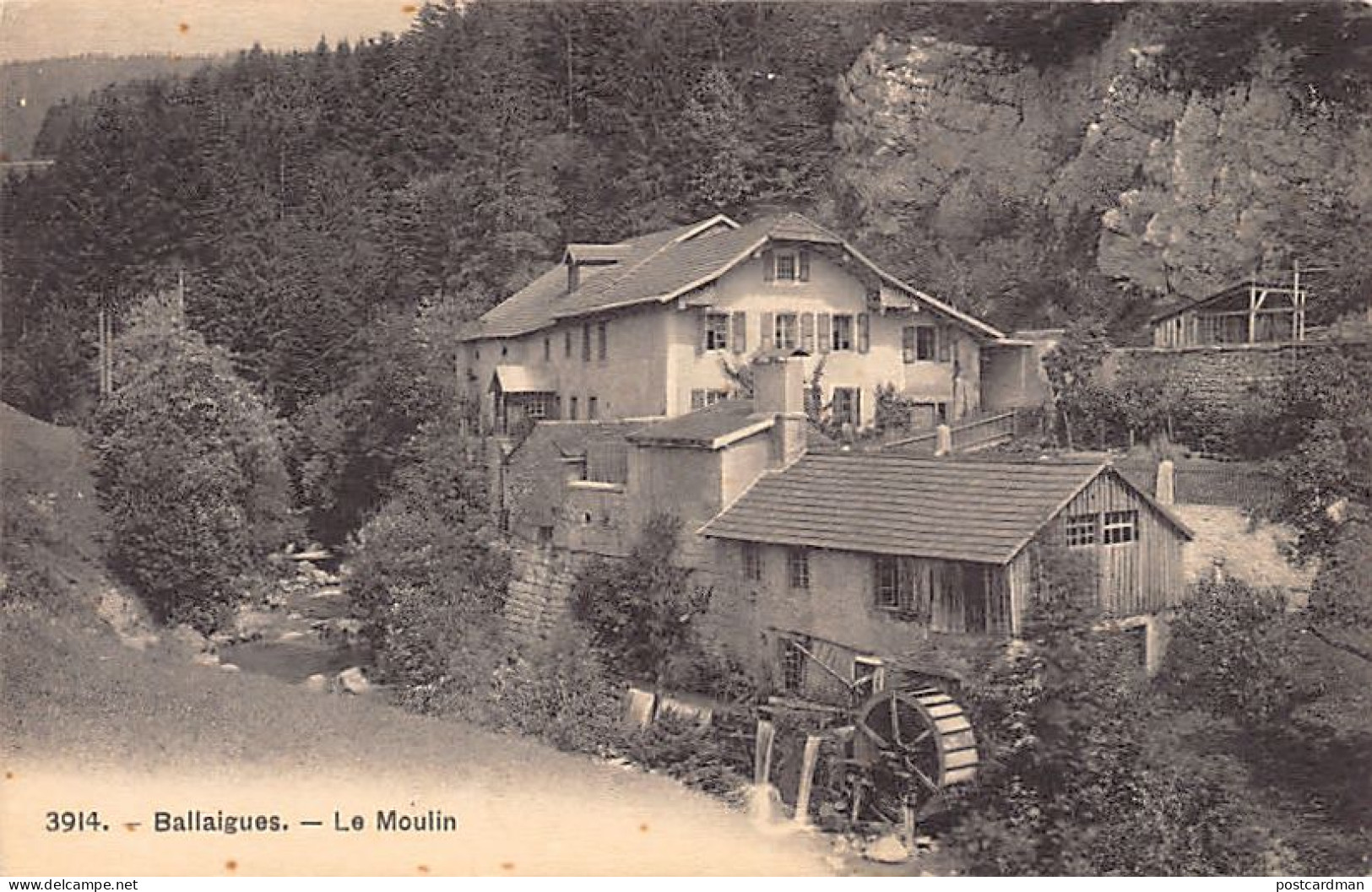 BALLAIGUES (VD) Le Moulin - Ed. C.P.N. 3914 - Ballaigues