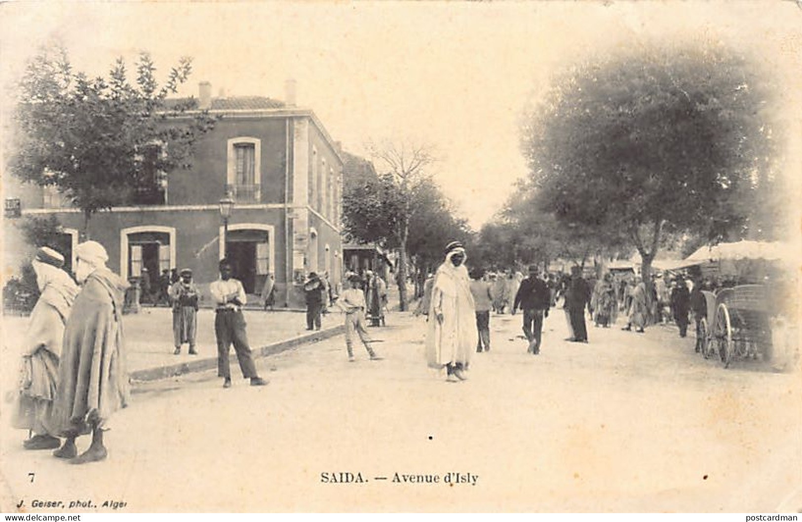 SAIDA - Avenue Nue D'Isly - Saïda