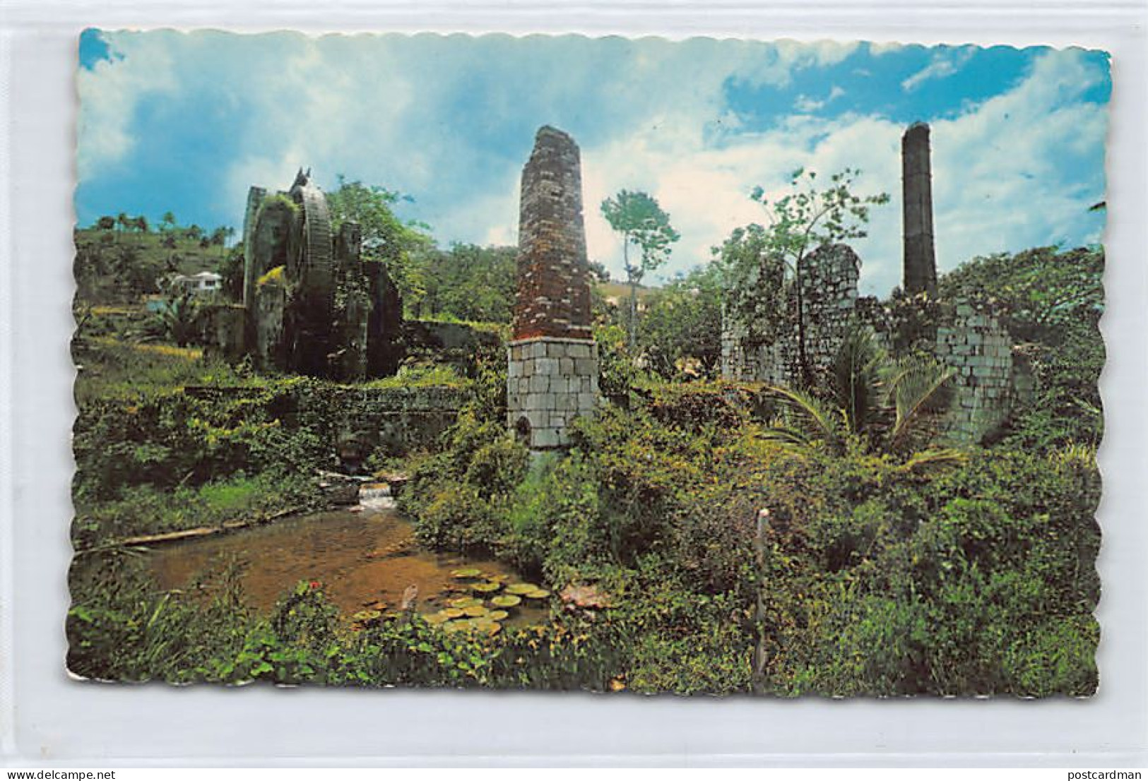 Jamaica - Ruins Of Old Sugar Mill - Publ. The Novelty Trading Co.  - Jamaica