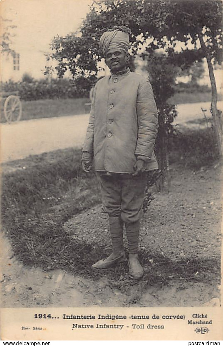 India - WORLD WAR ONE - Corvee Outfit Of A Soldier Of The Indian Army In France - India