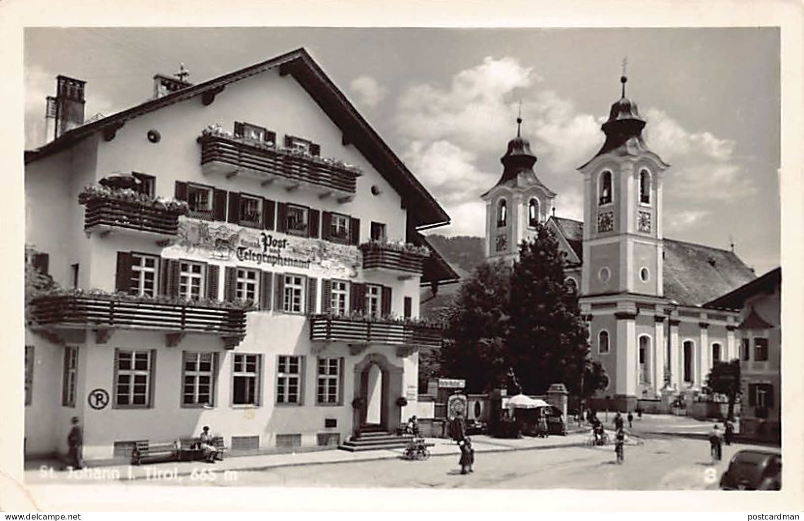 Österreich - St. Johann In Tirol (T) Post Und Telegraphenamt - Dekanatspfarrkirche - St. Johann In Tirol