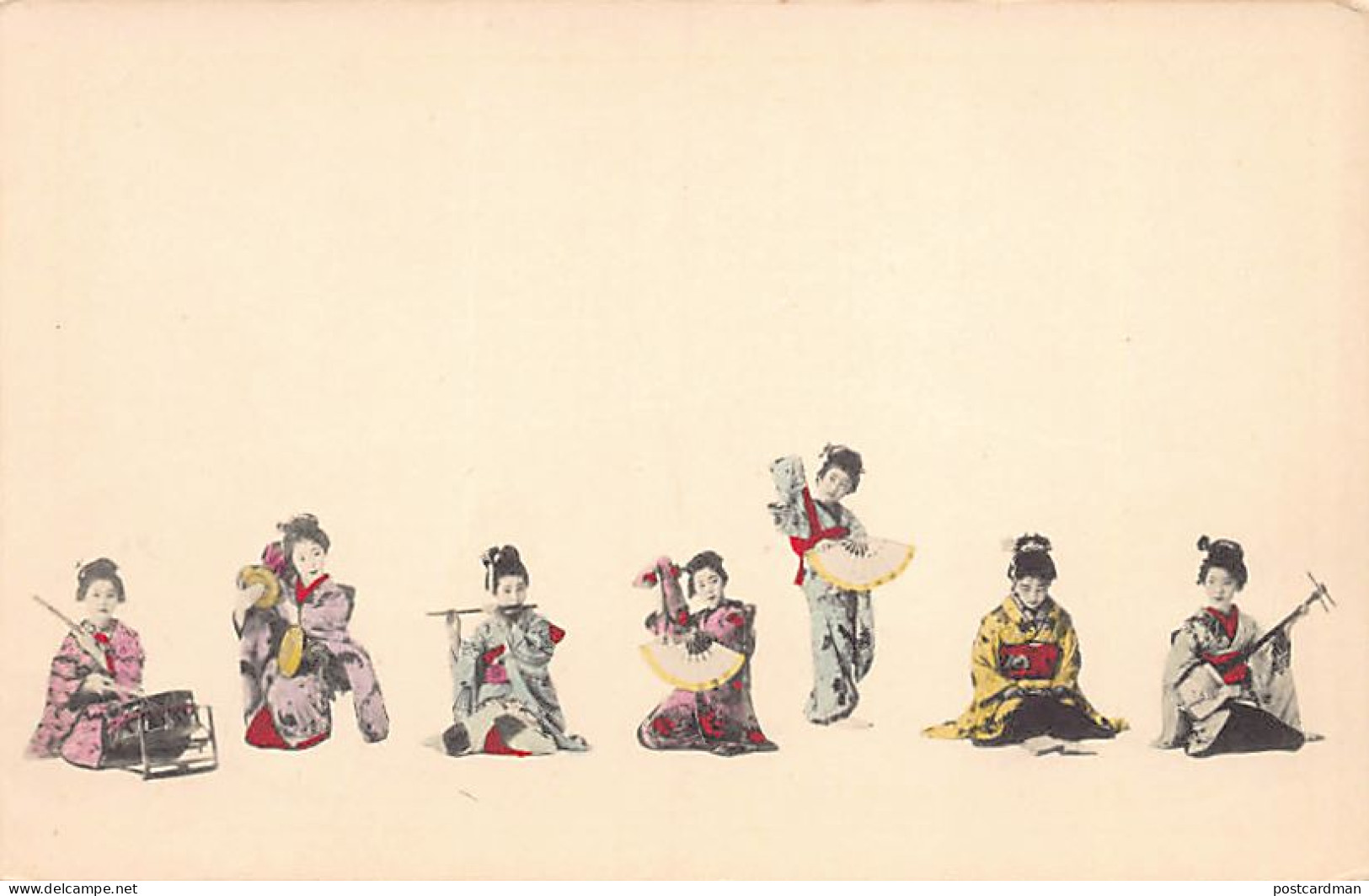 Japan - Group Of Geishas - Sonstige & Ohne Zuordnung