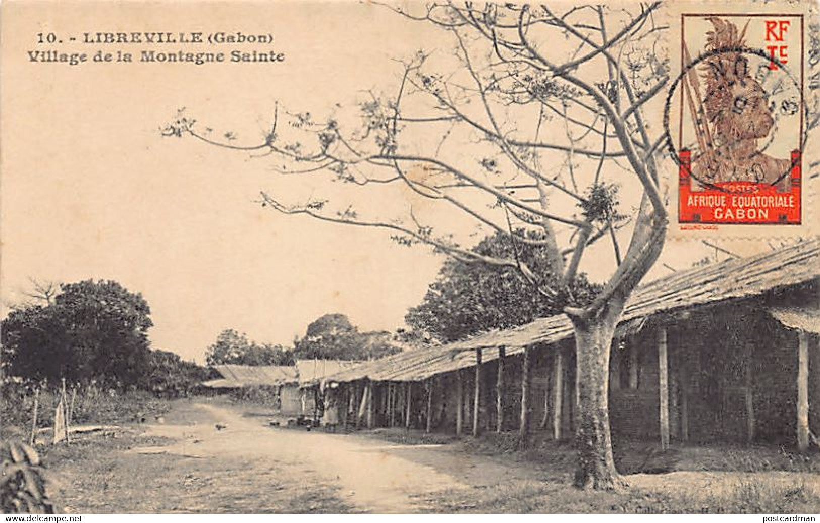 Gabon - LIBREVILLE - Village De La Montagne Sainte - Ed. S.H.O. - G.P. 10 - Gabun