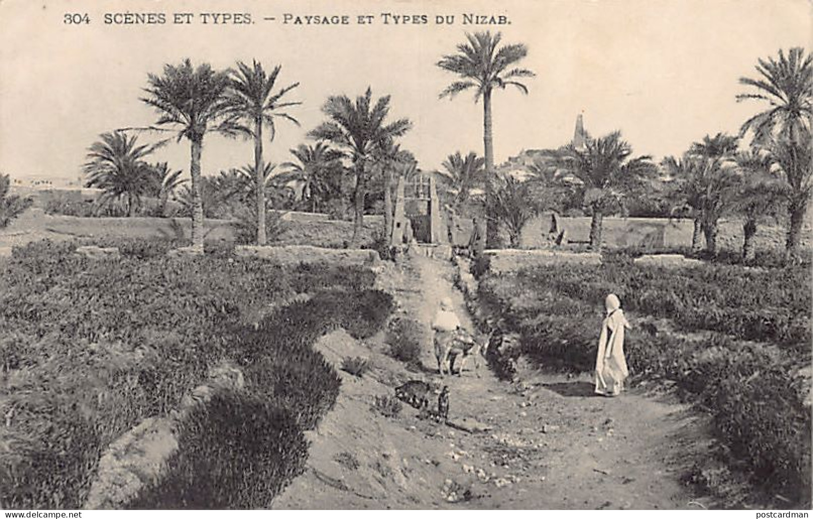 Algérie - Paysage Et Types Du M'Zab - Ed. Collection Idéale P.S. 304 - Szenen