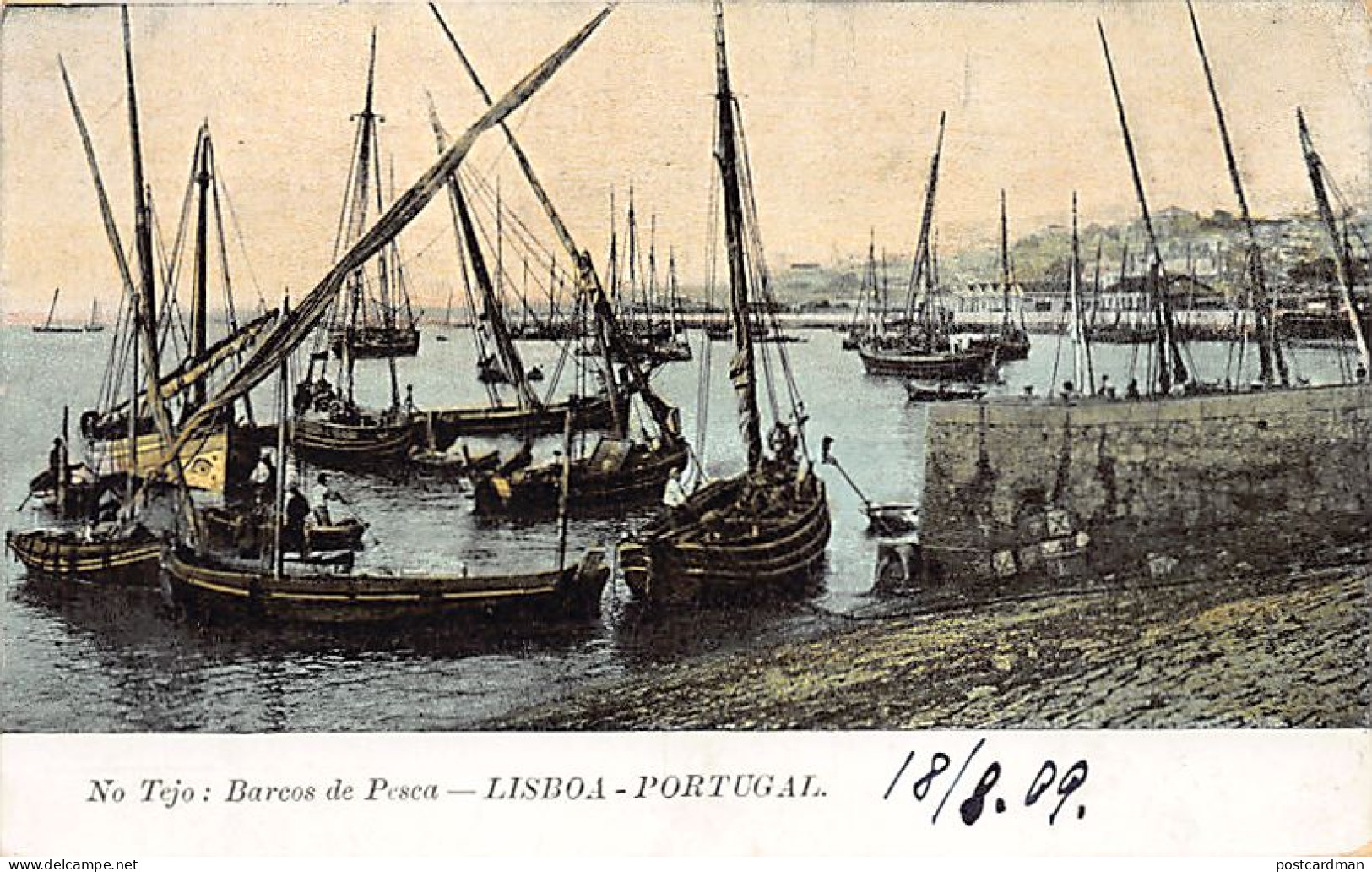 Portugal - LISBOA - Barcos De Pesca - Lisboa