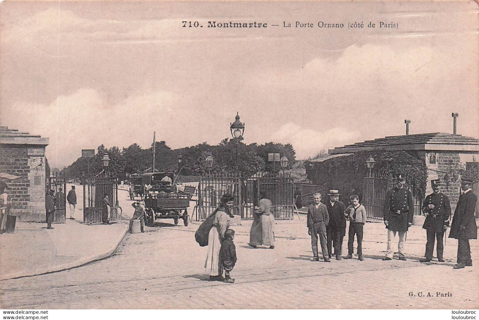 PARIS MONTMARTRE LA PORTE ORNANO - Paris (18)