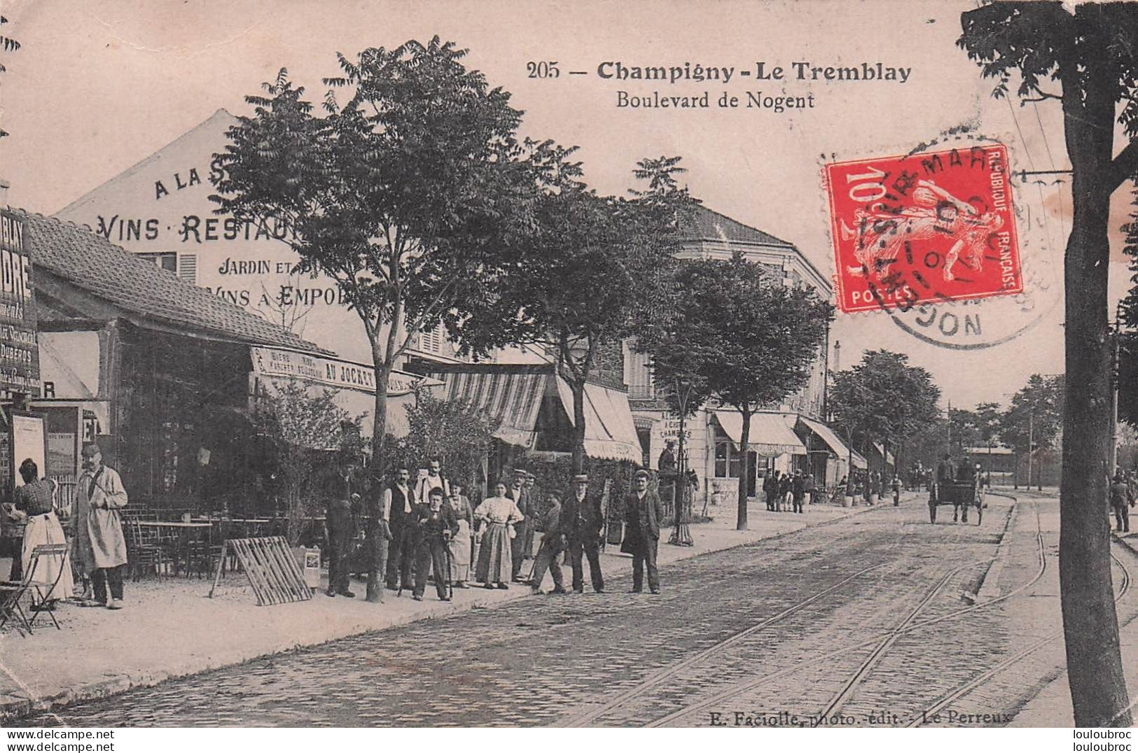 CHAMPIGNY LE TREMBLAY BOULEVARD DE NOGENT - Champigny Sur Marne