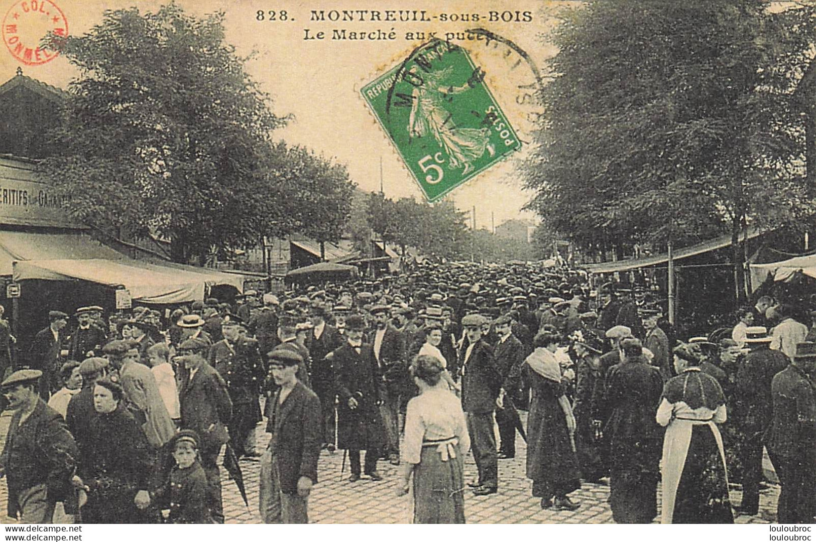 MONTREUIL SOUS BOIS LE MARCHE AUX PUCES - Montreuil