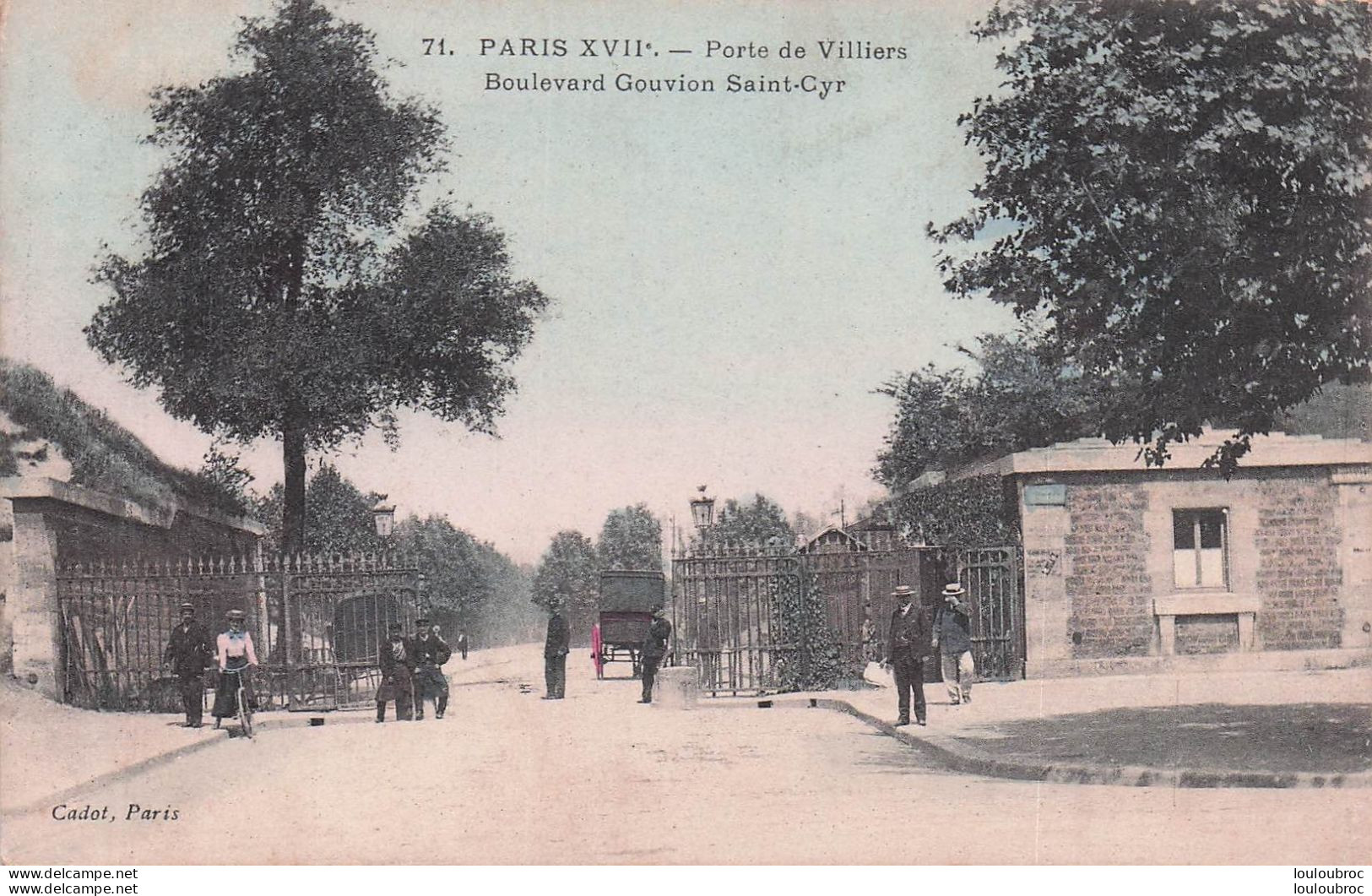 PARIS XVIIe PORTE DE VILLIERS BOULEVARD GOUVION SAINT CYR - Paris (17)