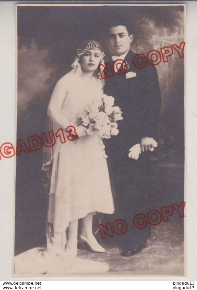 Au Plus Rapide Carte Photo Famille Arménienne Arménie Femme Diaspora Mariage - Armenia