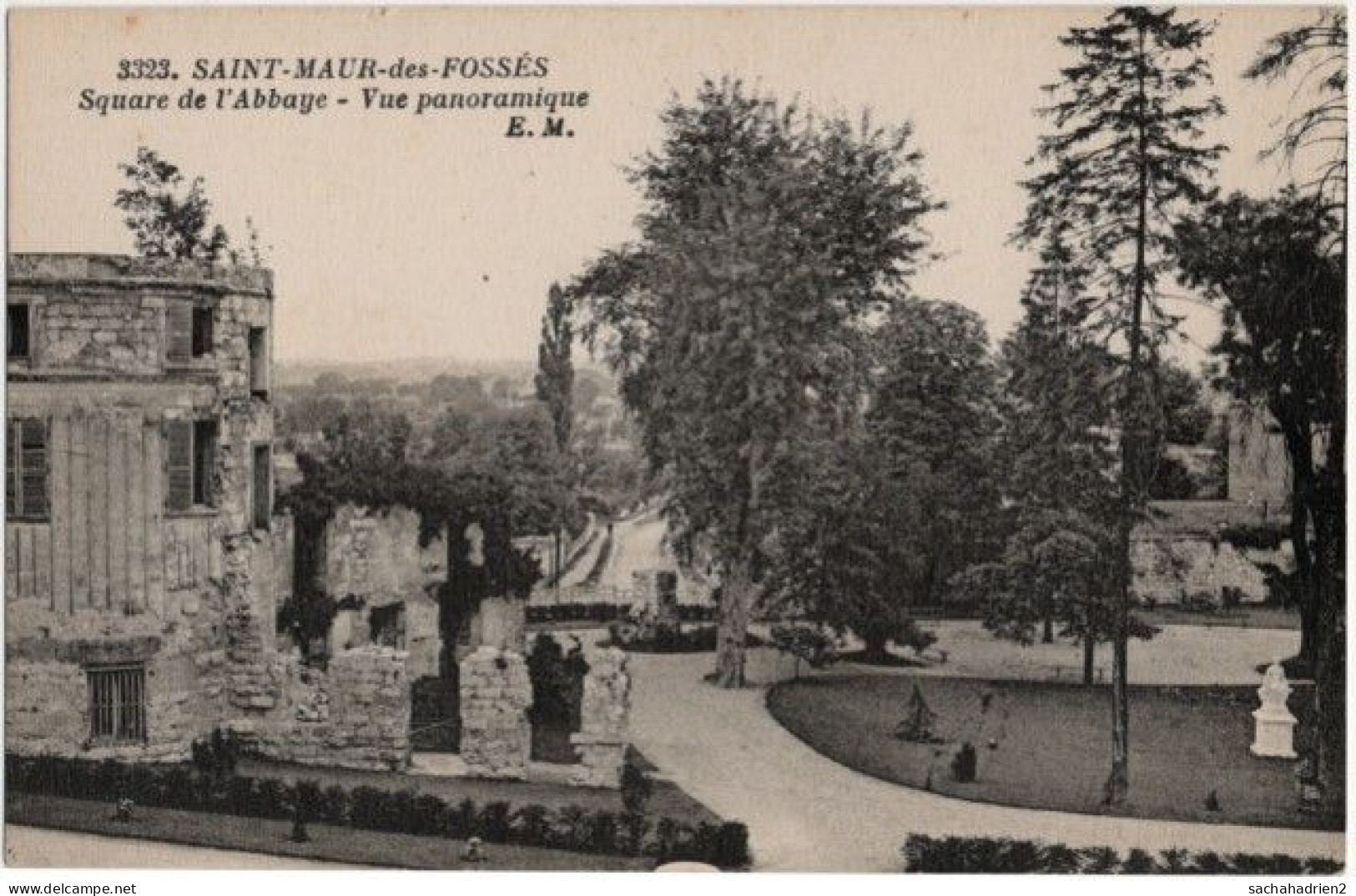 94. SAINT-MAUR-DES-FOSSES. Square De L'Abbaye. Vue Panoramique. 3323 - Saint Maur Des Fosses