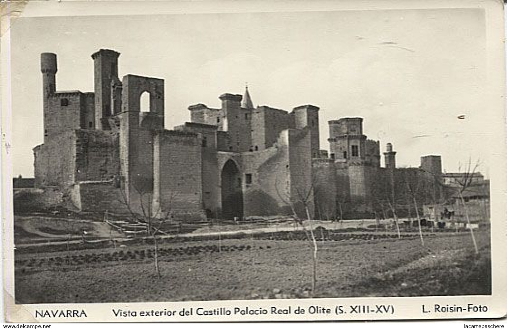 X125296 NAVARRA OLITE VISTA EXTERIOR DEL CASTILLO PALACIO REAL DE OLITE - Navarra (Pamplona)