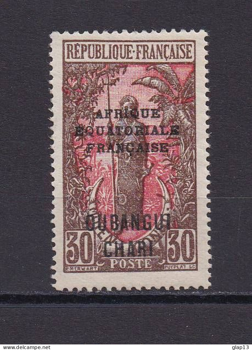 OUBANGUI 1922 TIMBRE N°33 NEUF AVEC CHARNIERE - Unused Stamps