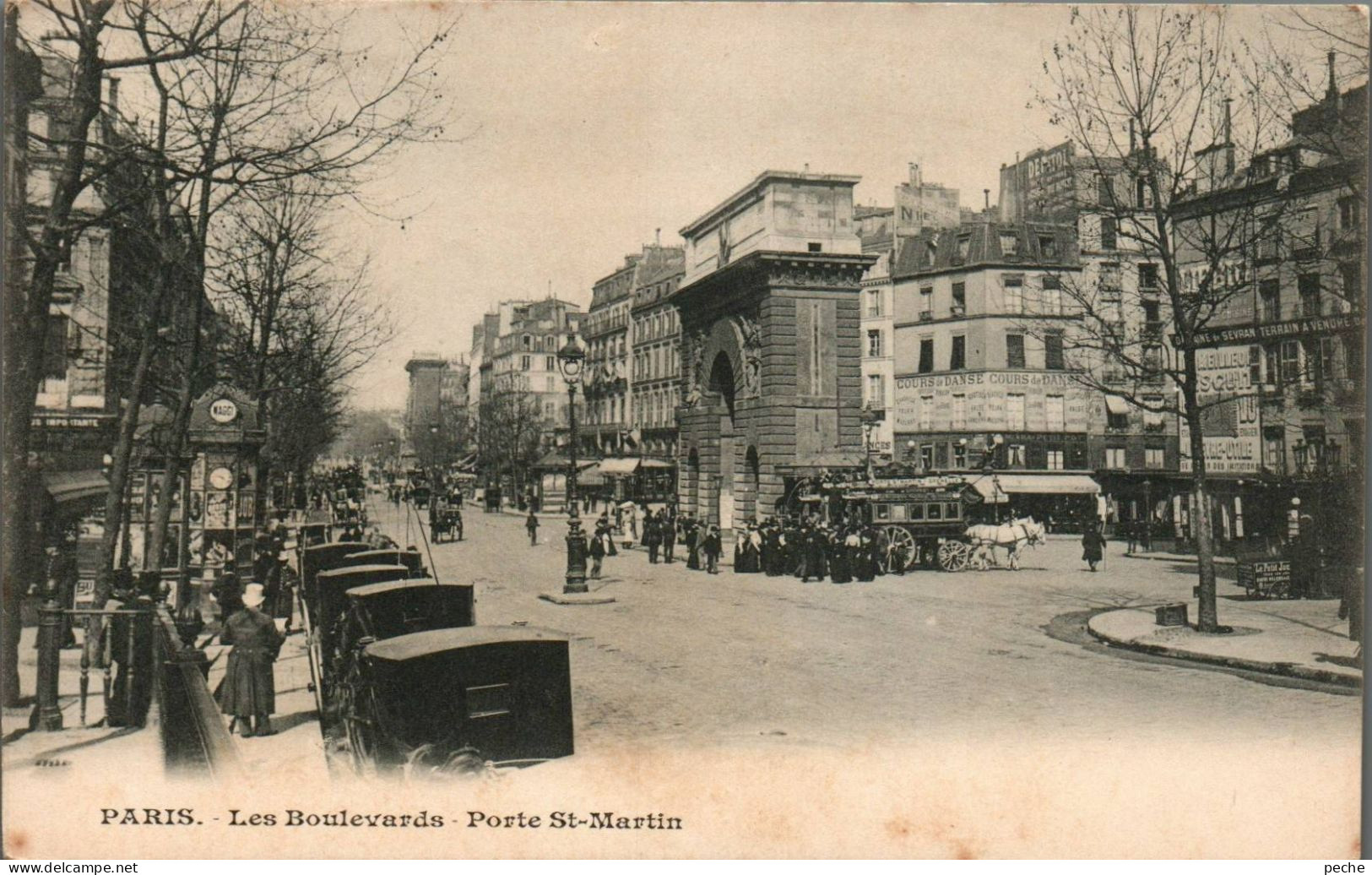 N°1608 W -cpa Paris -les Boulevards -porte St Martin- - Arrondissement: 10