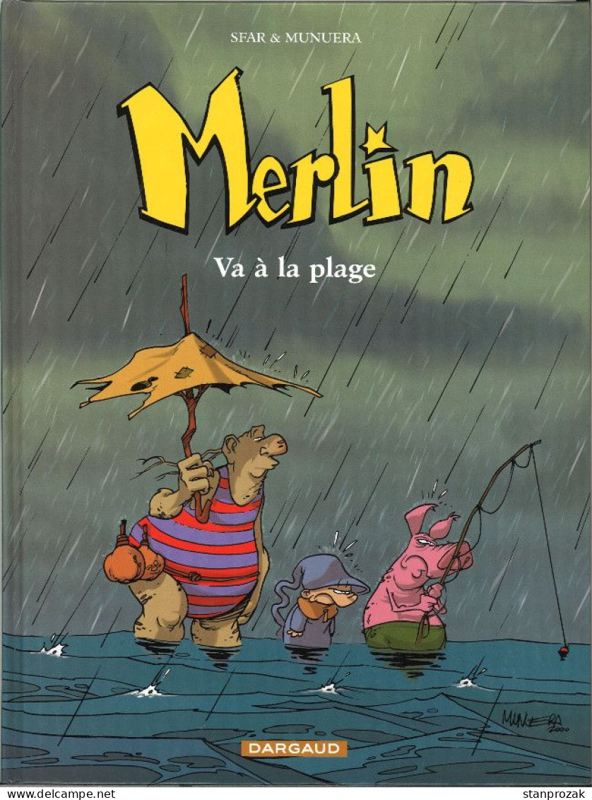 Merlin Va à La Plage - Original Edition - French