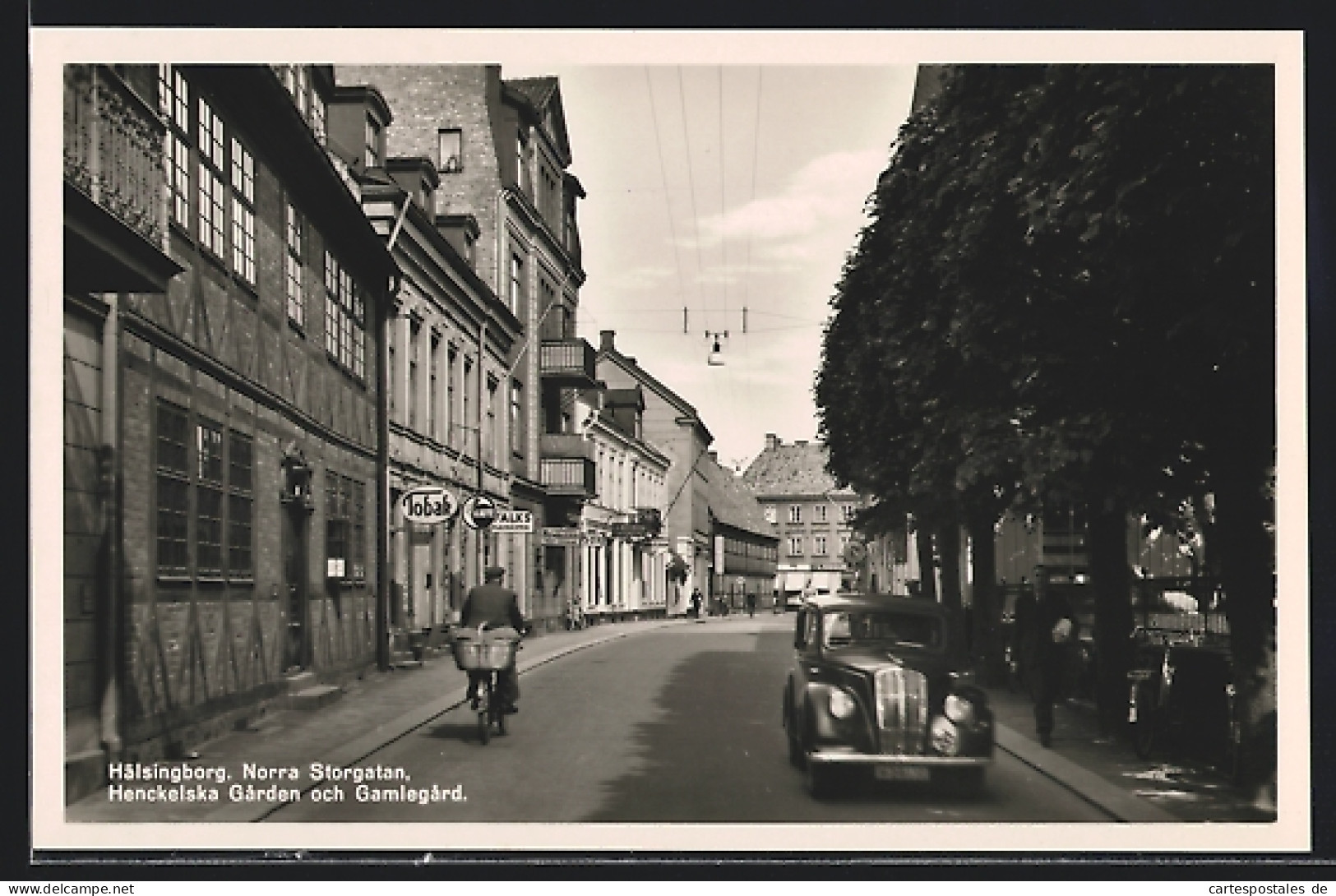 AK Hälsingborg, Norra Storgatan, Henckelska Garden Och Gamlegard  - Suède