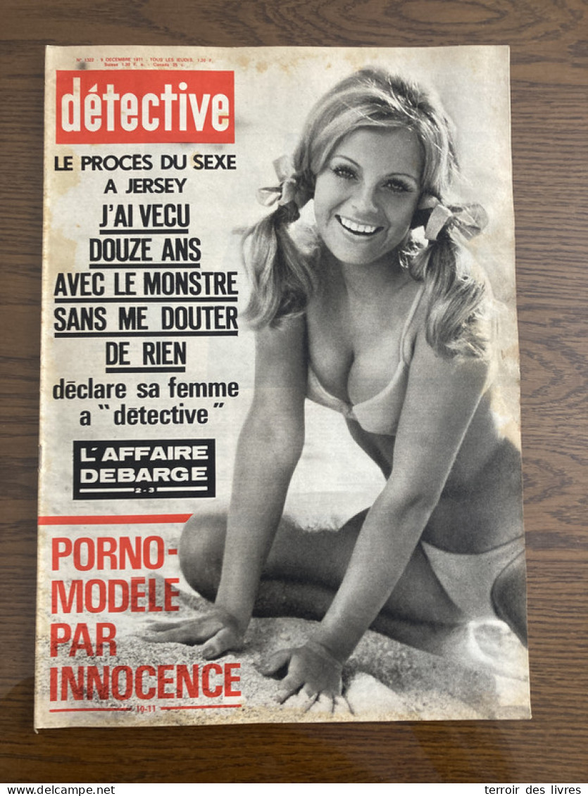 Détective 1971 1322 CHENE A VERTOU TRINITY MANOR JERSEY ROMBAS - Altri & Non Classificati