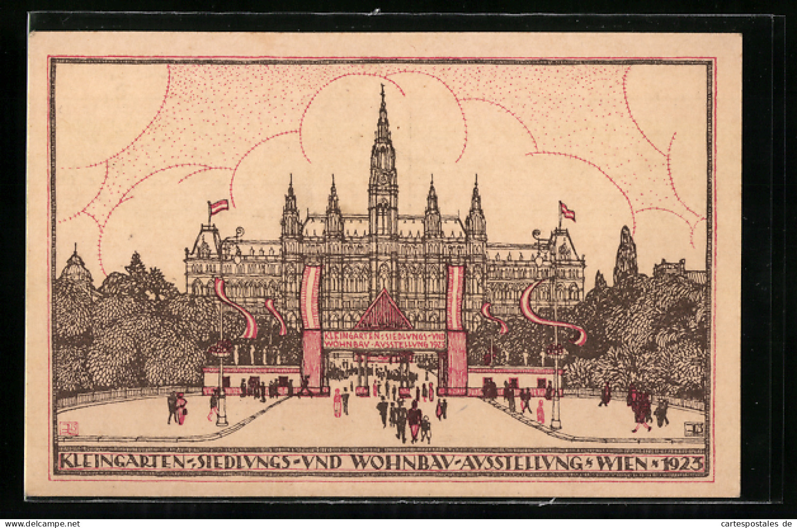 AK Wien, Kleingarten-Siedlungs- Und Wohnbau-Ausstellung 1923  - Exhibitions