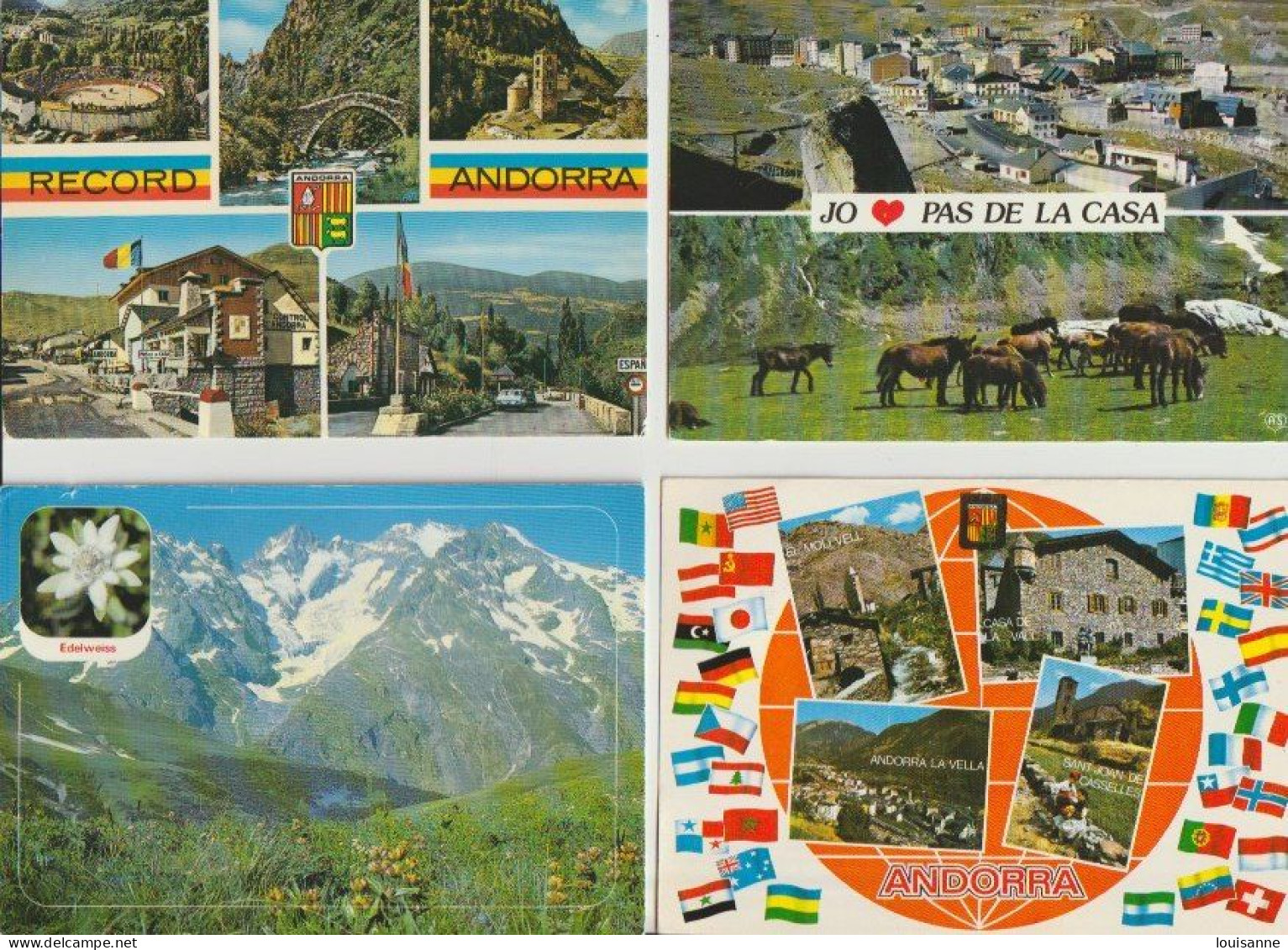 ANDORRE  -  LOT DE  12 C  P  M  DIVERSES  ! 24  / 5 / 3  ) - Andorre