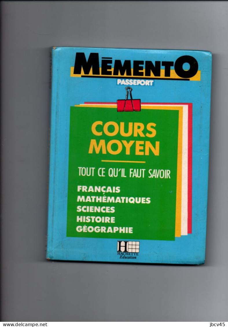 Memento  Passeport  Cours Moyen - 6-12 Years Old