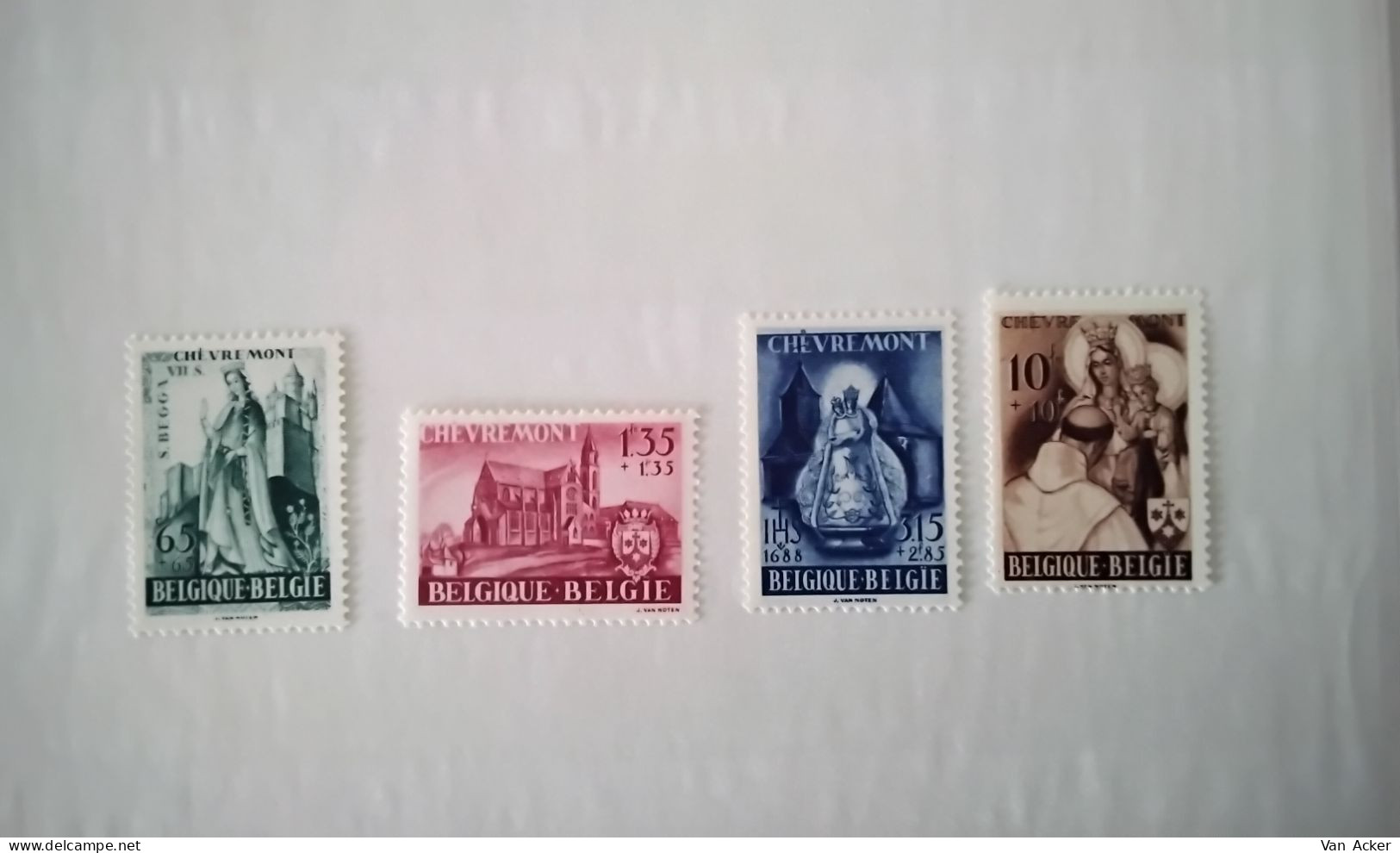 Nr.777/780** Abdij Van Chèvremont. - Unused Stamps
