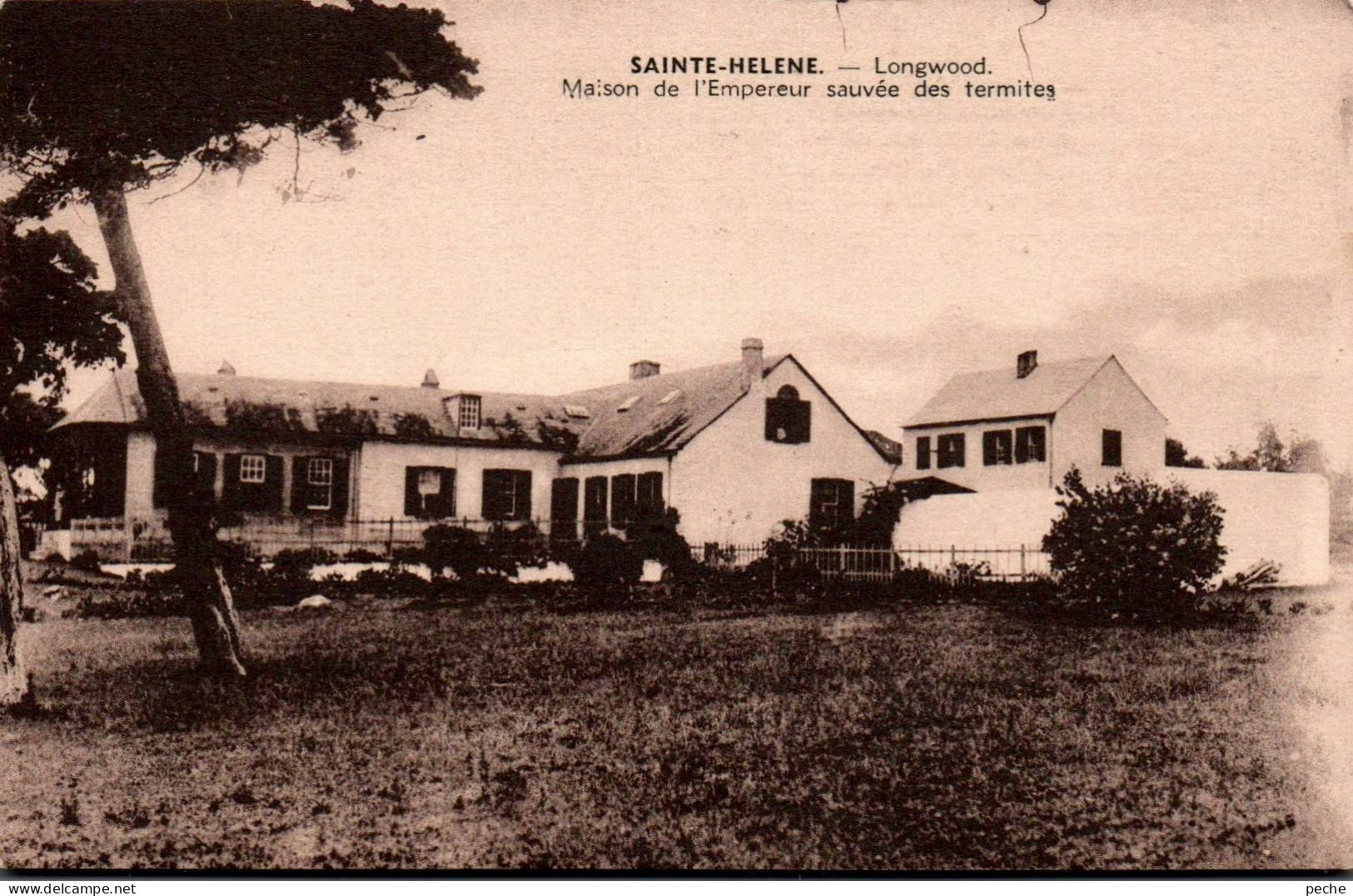 N°1620 W -cpa Sainte Hélène -Longwood- - Saint Helena Island