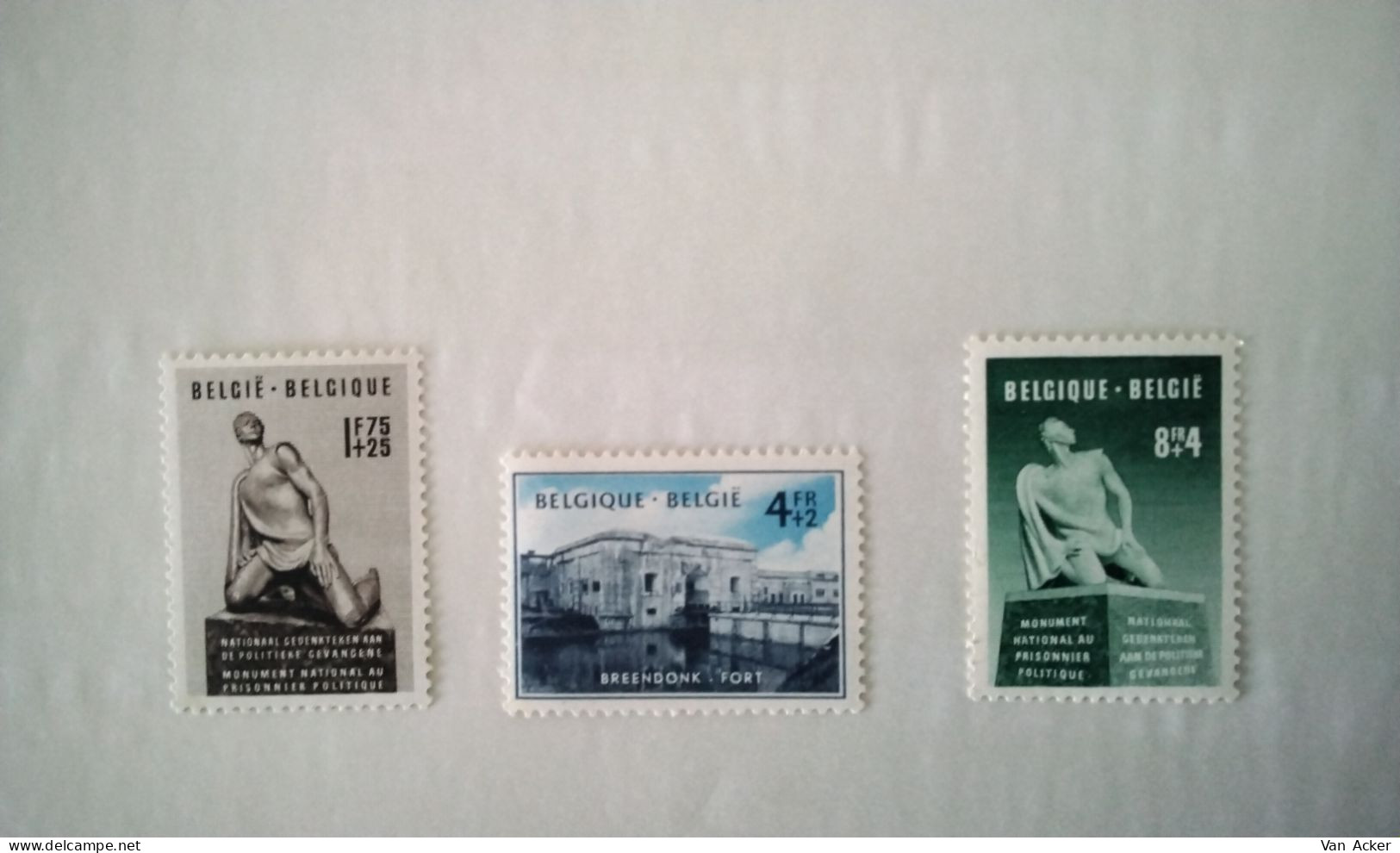 Nr.860/862** Politieke Gevangenen. - Unused Stamps