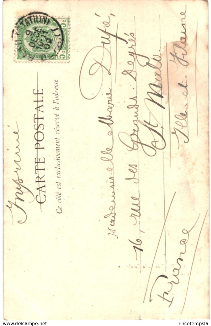 CPA Carte Postale Belgique Gand Rue De La Catalogne 1902 VM80288 - Gent