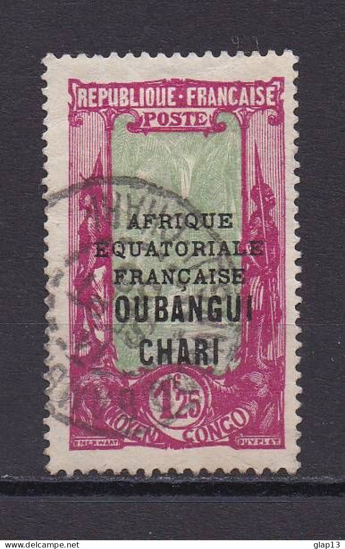 OUBANGUI 1927 TIMBRE N°80 OBLITERE - Oblitérés