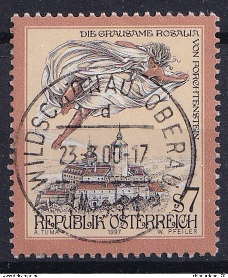 DIE GRAUSAME ROSALIA VON FORCHTENSTEIN Cachet Wildschönau - Used Stamps
