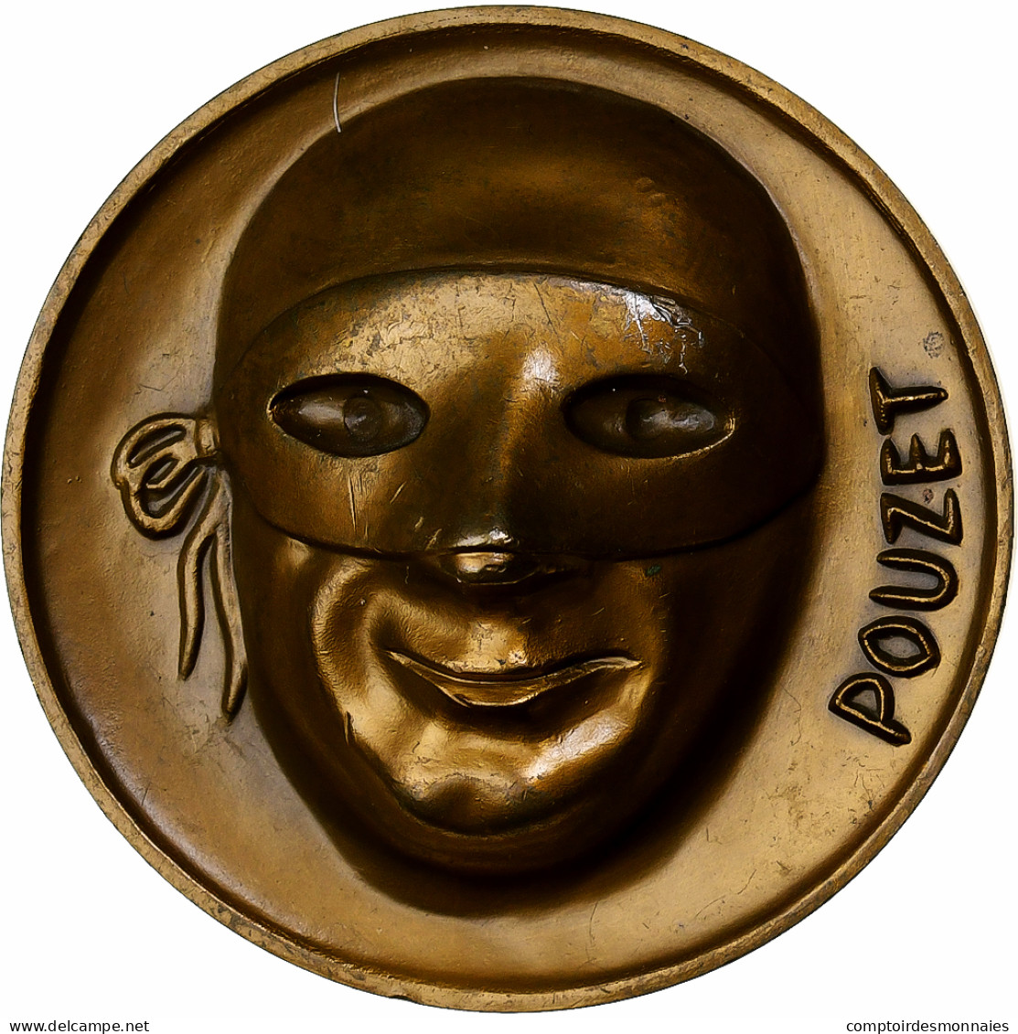 France, Médaille, J.Pouzet, 1981, Bronze Florentin, MDP, SPL - Other & Unclassified