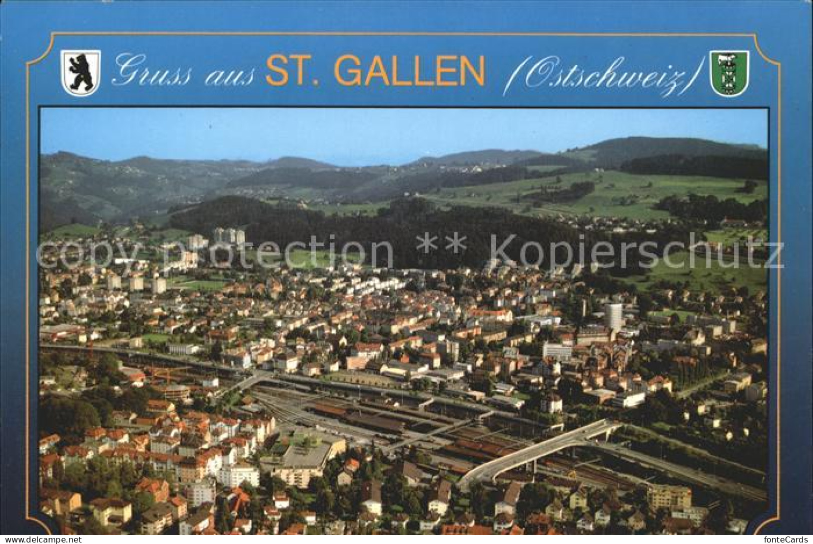 11863730 St Gallen SG Fliegeraufnahme St. Gallen - Sonstige & Ohne Zuordnung