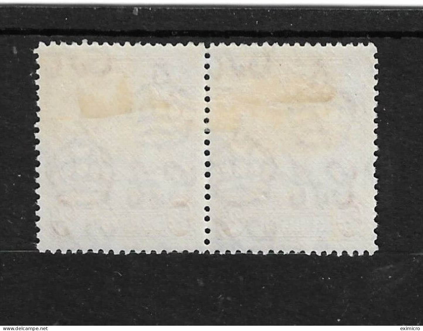 BARBADOS 1938 - 1947 2d CARMINE PERF 13½ X 13 MM PAIR SG 250da/250d ONE SHOWING 'EXTRA FRAME LINE '' VARIETY Cat £66+ - Barbades (...-1966)