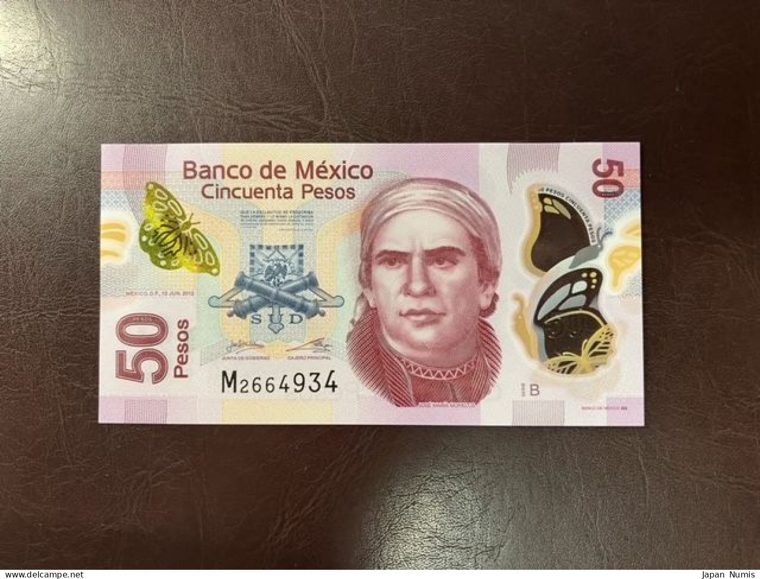 Mexico 50 Pesos 2012 P-123Ab UNC - Mexique