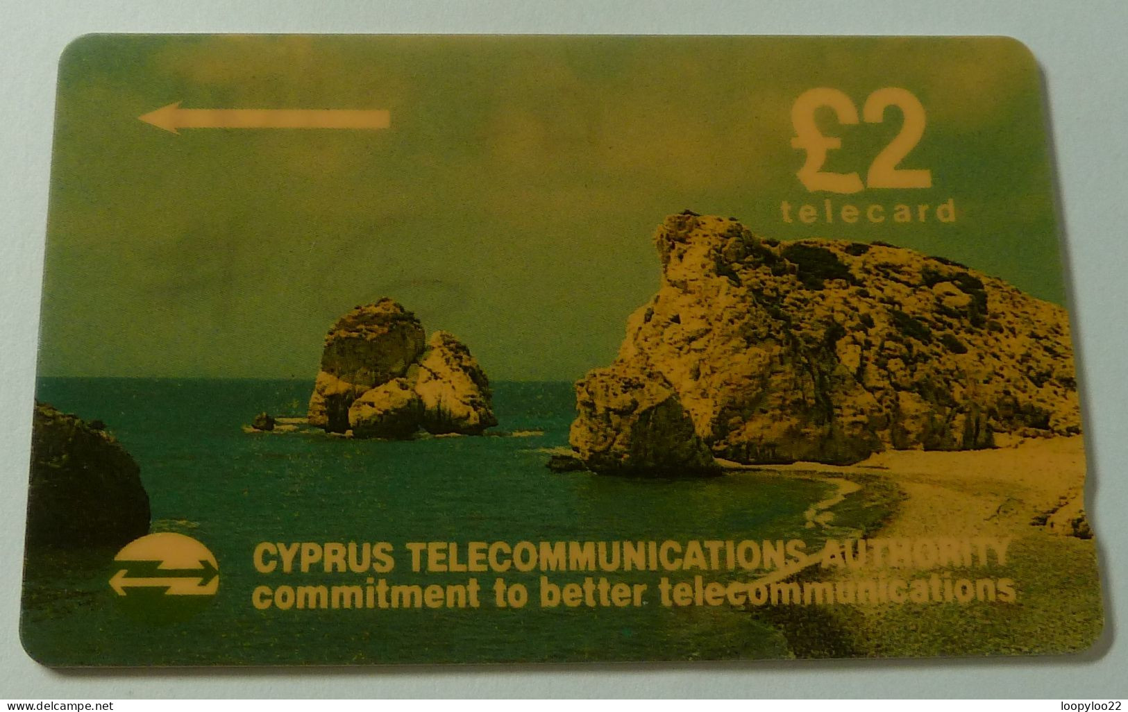 CYPRUS - GPT - Engineer - Coded Without Control - Petra Tou Romiou Beach - £2 - Used - Chypre