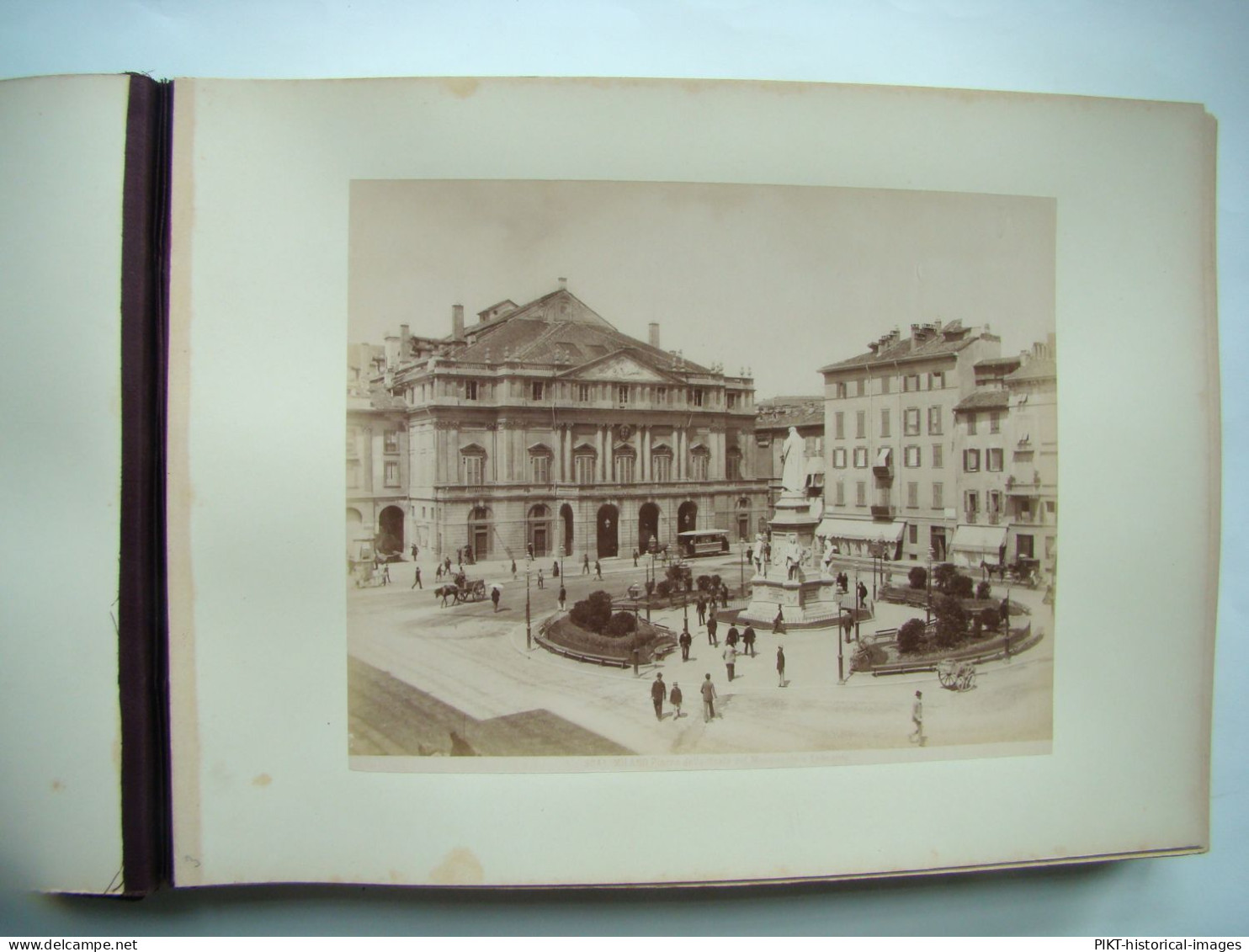 GRAND ALBUM PHOTOS 1870 FLORENCE VENISE TIRAGES ALBUMINÉS ANCIENS GRAND FORMAT Signés PHOTOGRAPHIES ITALIE TTBE - Oud (voor 1900)