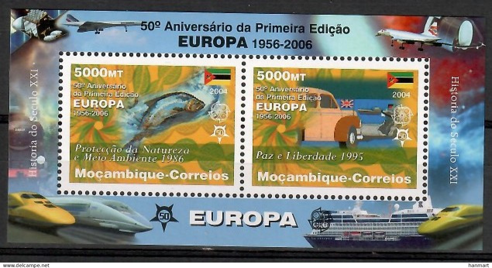 Mozambique 2006 Mi Block 202 MNH  (ZS6 MZBbl202) - Other & Unclassified